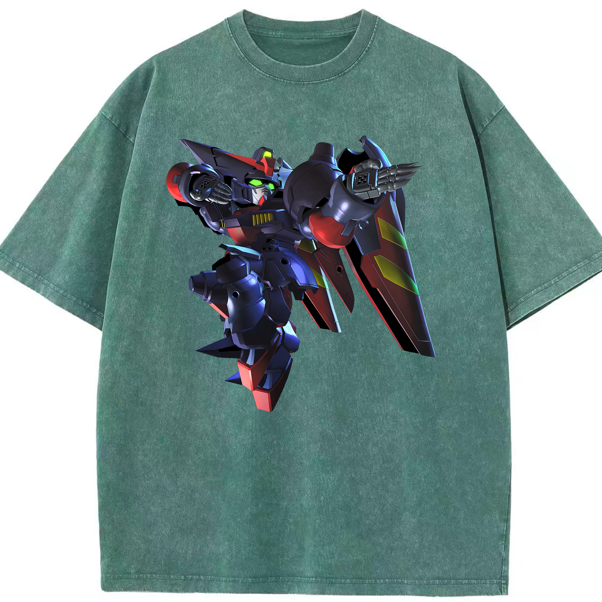 （画像用） 機動戦士ガンダム Mobile Suit Gundam 綿100% ヴィンテージ風 半袖Tシャツ（フロントプリント）